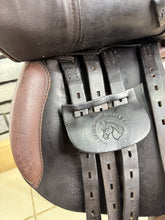 Load image into Gallery viewer, 17” Wide Native Pony Saddle Company GP/WH Saddle - Brown
