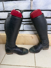 Load image into Gallery viewer, S/H DeNiro Tricoloure Leather Riding Boots - Size 39 XL - XW Calf