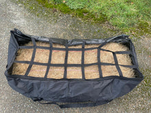Load image into Gallery viewer, Hay Bale Zip Up Carry Bag - Heavy Duty Handles - No Mess