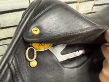 Load image into Gallery viewer, 17 1/2” Wide Black Country Ricochet High Wither Jump Saddle - Black