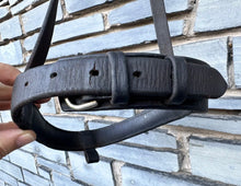 Load image into Gallery viewer, S/H Cob Size English Chunky Cavesson Flash Loop Noseband