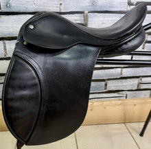 Load image into Gallery viewer, 14 1/2” Wide English Pony GP Saddle - Black - Sec A/Shetland - Tiny Tot