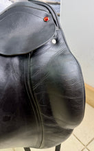 Load image into Gallery viewer, 17” Wide Albion SLK II Ultima LH Dressage Saddle - Adjusta Tree - Black - Flat Tree