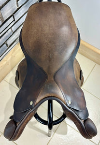 17” Medium Pariani Monoflap Jump/XC Saddle - Brown