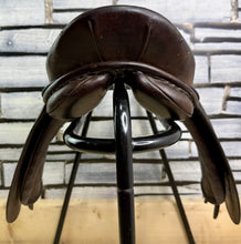 Load image into Gallery viewer, 14” Wide English Pony Saddle - Brown