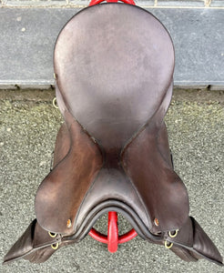 17” Medium Kings Saddlery GP Saddle - Brown