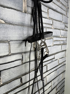 S/H English M&M Complete Pelham Bridle - Black - Pony