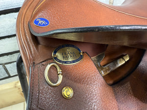 17 1/2” XW-XXW Frank Baines Balance Zenith Jump Saddle - Tan