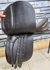 17 1/2” MW Ideal Working Hunter Saddle - Brown