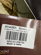 Load image into Gallery viewer, Brogini Tivoli Zip Jodhpur Boot - Size 46/UK 11 - Brown