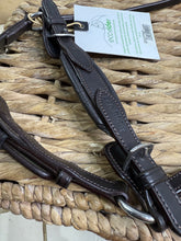 Load image into Gallery viewer, EcoRider Adjustable Padded Drop Noseband -Brown- Cob
