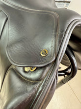 Load image into Gallery viewer, 17” MW Excelle/Walsall Riding English Monoflap Jump Saddle - Brown