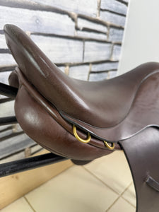 17” MW Ideal VSD/GP Saddle - Brown
