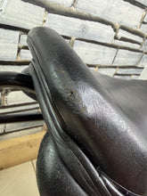 Load image into Gallery viewer, 16” MW Saddle Company Pony GP Saddle - Black - Changeable Width on a Press
