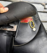Load image into Gallery viewer, 18” Medium Albion SLK II Adjusta LH Dressage Saddle - Black