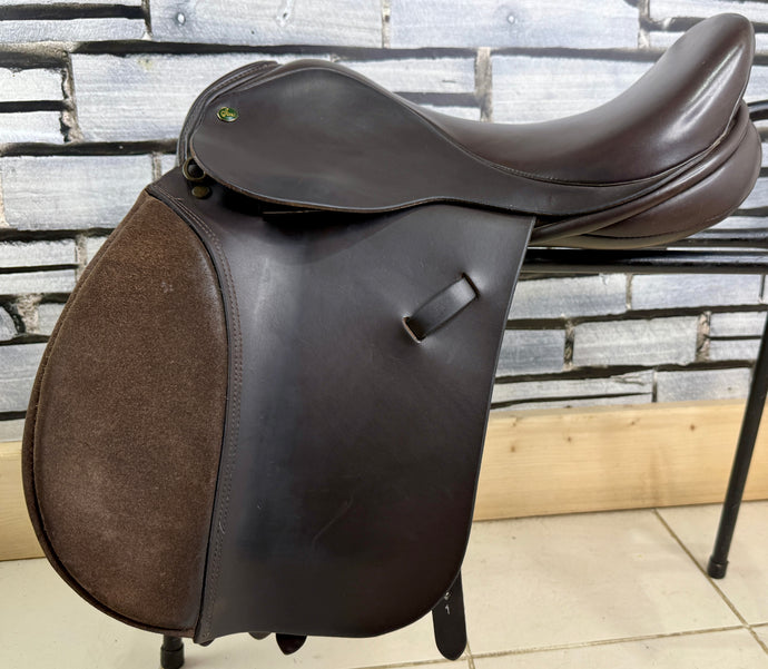 17” Wide-XW Ideal H&C Cob GP/WH Saddle - Brown