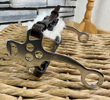 Load image into Gallery viewer, English Leather Full Size English Hackamore - Bitless