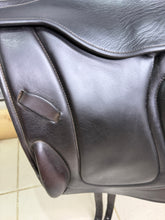 Load image into Gallery viewer, 17” MW Excelle/Walsall Riding English Monoflap Jump Saddle - Brown