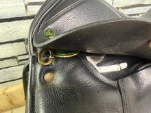 Load image into Gallery viewer, 18” MW Ideal Suzannah LH Dressage Saddle - Black