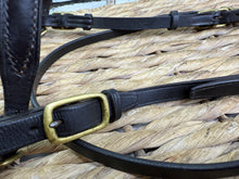 Load image into Gallery viewer, S/H English Raised In hand Showing Bridle -Brown/Brass- Full
