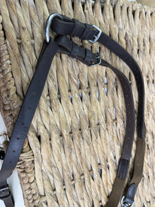 S/H Elasticated Leather Harbridge - Medium - Brown