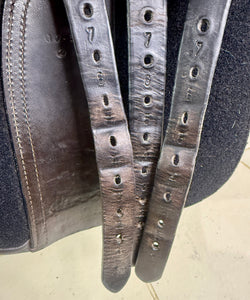 17 1/2” MW/Fit 2 Lavinia Mitchell Jump Saddle - Brown