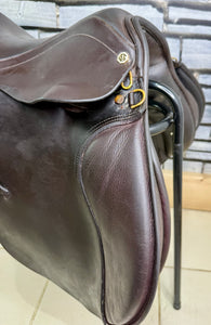 17 1/2” Wide Barnsby GP Saddle - Brown