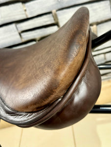 17” Medium Ideal Grandee Jump/GP Saddle - Brown