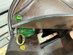 17” Wide Ideal Apex GP Saddle - Brown