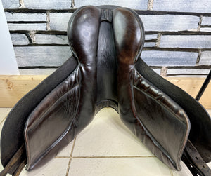 16” MW Elico/Paul Jones Pony GP/Jump Saddle - Black