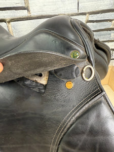 17 1/2” MW Paul Jones GP Saddle - Black