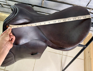 17” Medium Kings Saddley VSD Saddle - Brown
