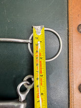 Load image into Gallery viewer, 4 1/2” Harvey Double Bit Set - Sliding Weymouth &amp; Narrow Mouth Bridoon- Showing