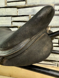 16 1/2” XW Thorowgood Cob GP Saddle - Black