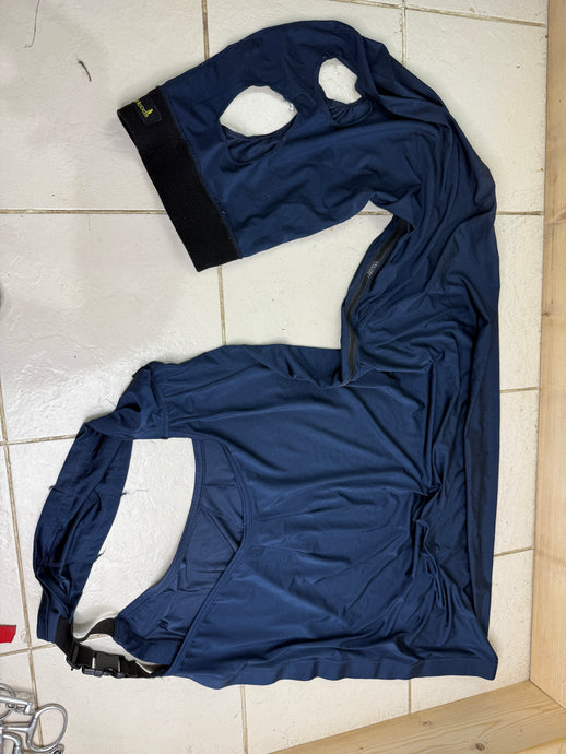 S/H HorzeHoods Lycra Zip Up Hood - With Head & No Ears - XXL