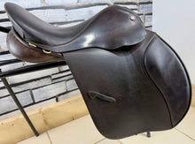 Load image into Gallery viewer, 16 1/2” Wide Jeffries Falcon English Event GP Saddle - Brown