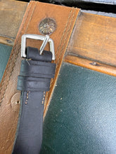 Load image into Gallery viewer, 5” Cheltenham Gag Bit with English Leather Cheeks - Brown - Running Gag