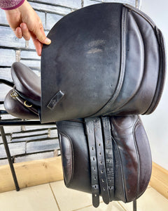 16 1/2” MW Novus WH/VSD Saddle - Brown
