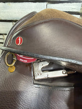 Load image into Gallery viewer, 16” XW Jeffries Close Contact Show/WH Saddle - Brown - Extra Wide