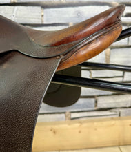 Load image into Gallery viewer, 14 1/2” Medium Fylde Saddlery Lead Rein Show Saddle - Brown