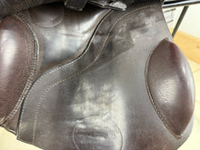 Load image into Gallery viewer, 17-17 1/2” MW Paul Jones Jump Saddle - Brown
