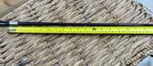 Load image into Gallery viewer, Buffalo Horn Topped Plaited Leather Show Cane - Brown/Black
