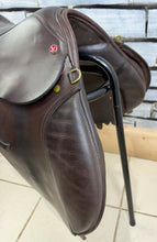 Load image into Gallery viewer, 15” MW Jeffries Falcon Hawk Event Pony GP/Jump Saddle - Brown