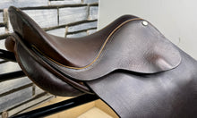 Load image into Gallery viewer, 14” Wide Pony GP Childs Saddle - Brown - English Leather - Lead Rein/Tiny Tot - Shetland