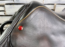 Load image into Gallery viewer, 17 1/2” MW Albion Kontrol Ultima Forward Flap Jump Saddle - Brown