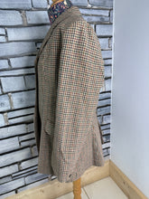 Load image into Gallery viewer, Caldene Ladies Vintage Houndstooth Tweed Jacket - Size 40