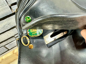 17 1/2” MW Ideal VSD Saddle - Black