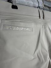 Load image into Gallery viewer, Samshield Premium Line Adele EMB Competition Breeches - Size 42/UK 14 - Beige/Grey