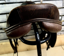 Load image into Gallery viewer, 17” Wide Native Pony Saddle Company GP/WH Saddle - Brown