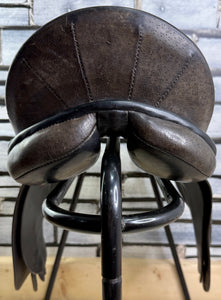 16” MW Charles Mountfort Pony GP Saddle - Black